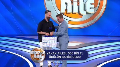 500 bin TL’nin kazananı belli oldu!