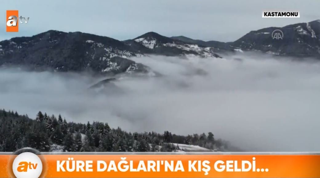 Küre Dağları’ndan muhteşem görüntüler