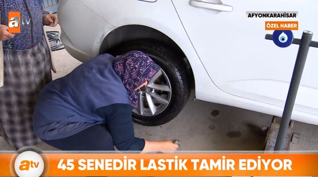 Yıllara meydan okuyan tamirci nine