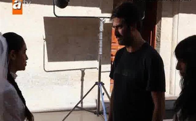 Kamera arkası görüntüleri!