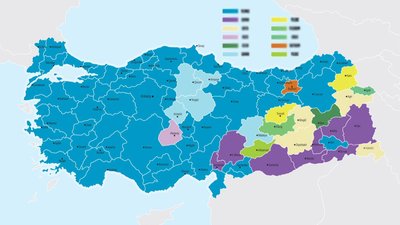 İşte Türkiye’nin soyadı haritası