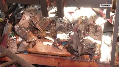 İşte ressamın evini yakan fişekler