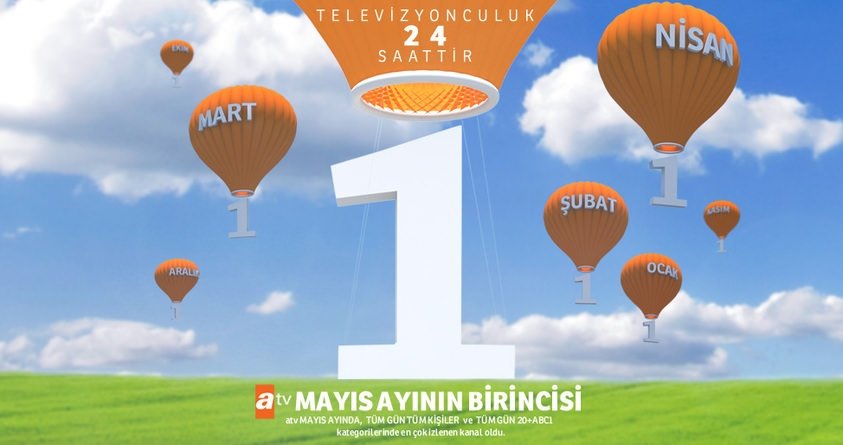 atv 8 aydır zirvede!