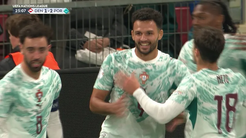 Danimarka: 1 - Portekiz: 2 Gol: G. Ramos