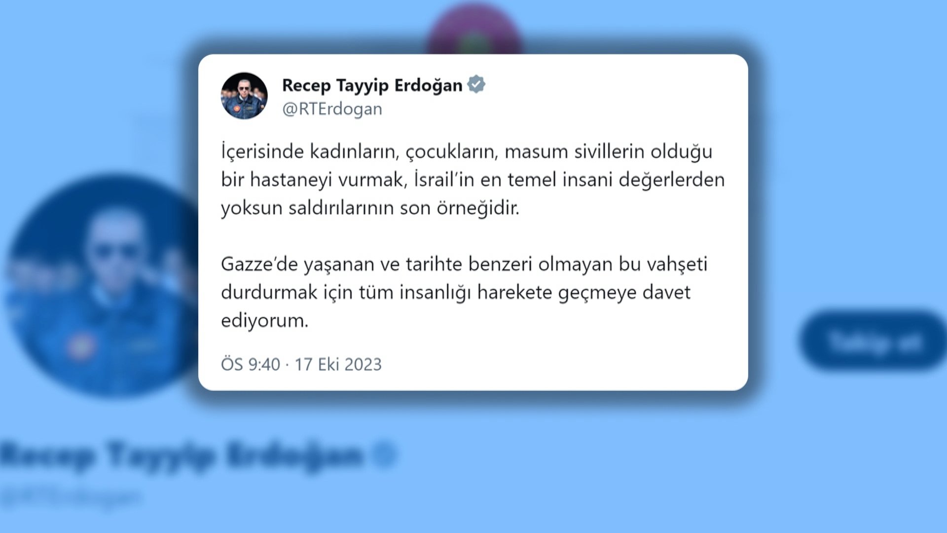 İsrail, Gazze'de hastane bombaladı! Yüzlerce ölü var...