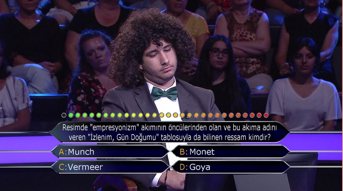 Arda Ayten,1.000.000 TL'nin sahibi oldu!