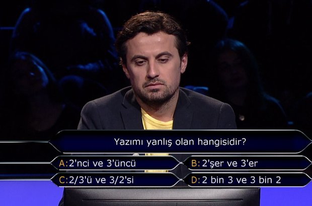 Yazimi Yanlis Olan Hangisidir Atv