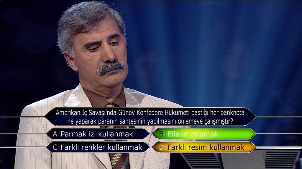 125 bin TL'lik soruda ne yaptı?