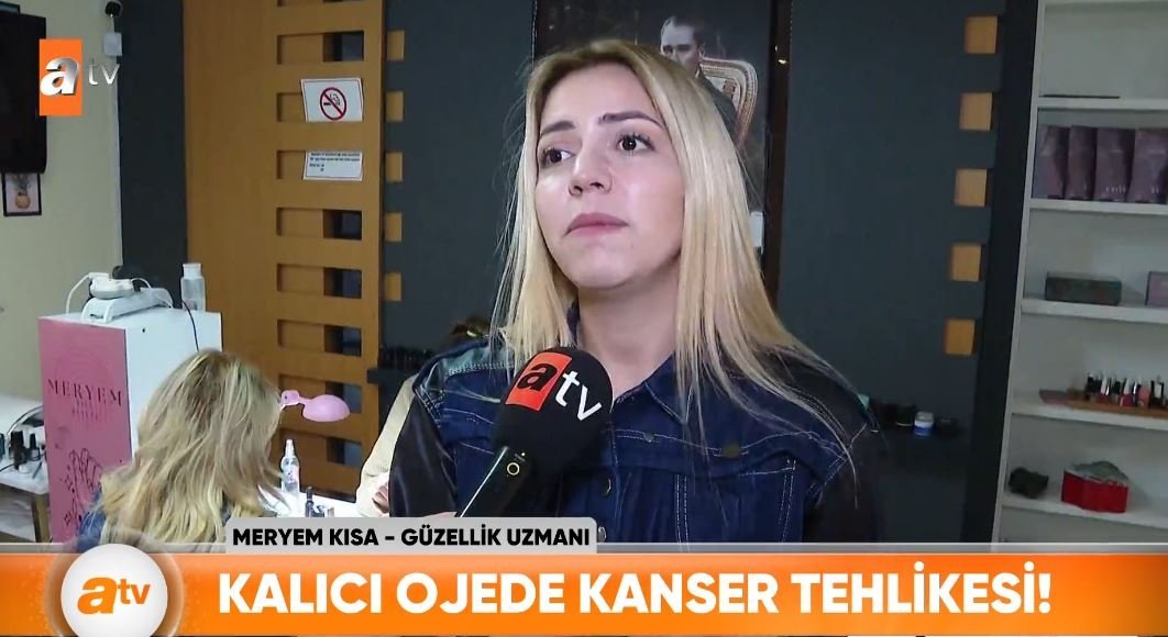 Kalıcı ojede kanser tehlikesi