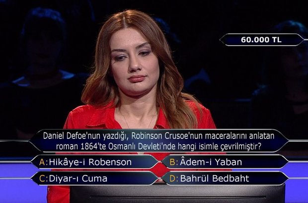 Daniel Defoe Nun Yazdigi Robinson Crusoe Nun Maceralarini Anlatan Roman 1864 Te Osmanli Devleti Nde Hangi Isimle Cevrilmistir Atv