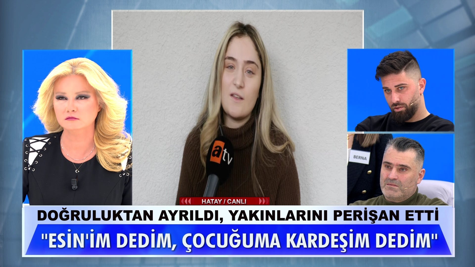 Sare, Müge Anlı sayesinde ailesinde kaldı