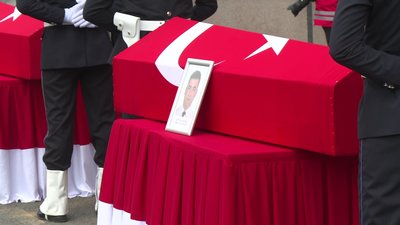 Kahraman şehitlerimize veda