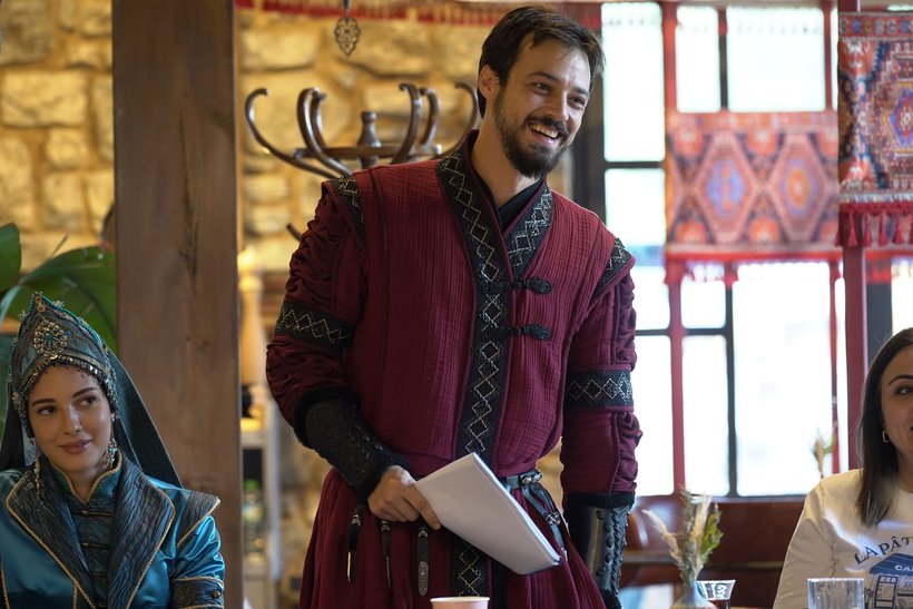 Kuruluş Orhan costumed reading rehearsal image 1
