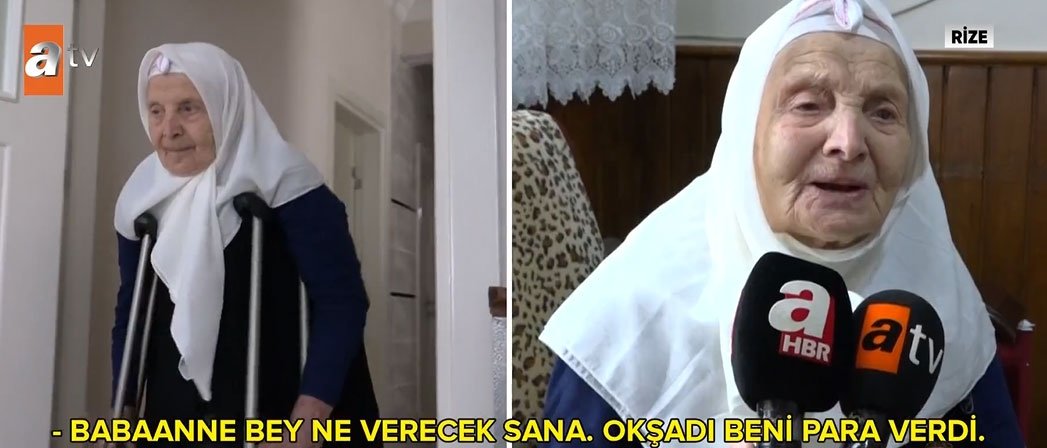 112 yaşındaki Fadime Nine mucizesi