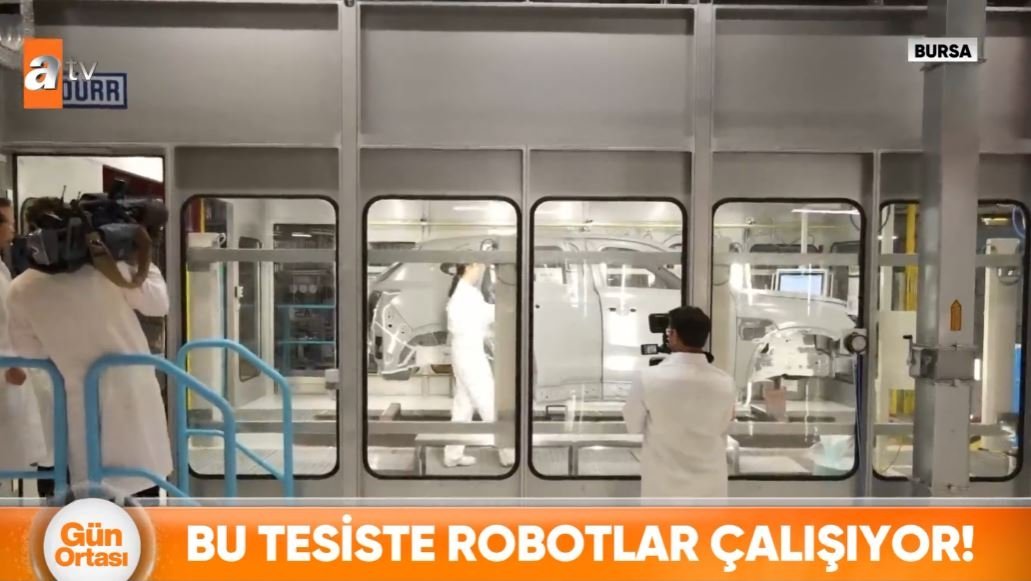 TOGG kapılarını atv Haber'e açtı!