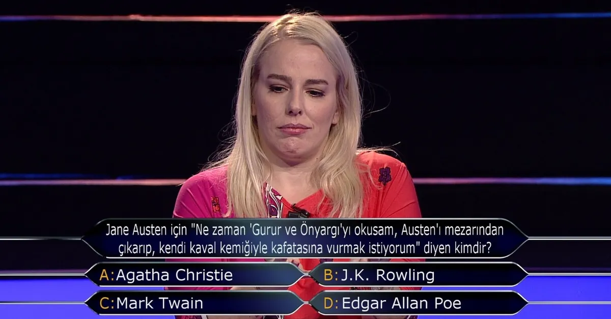 Kim Milyoner Olmak İster? Programı Ceren Hanım, 30.000 TL değerindeki ...