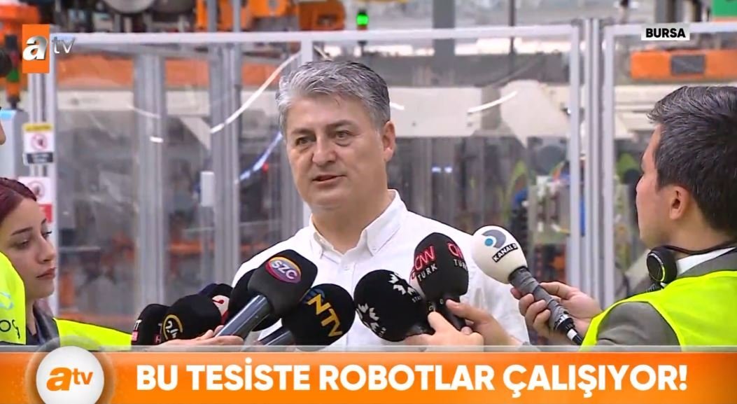 TOGG kapılarını atv Haber'e açtı!