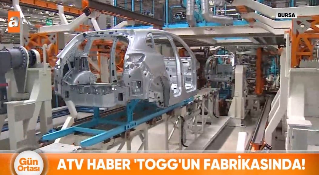 TOGG kapılarını atv Haber'e açtı!