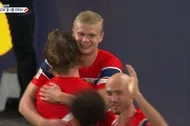 Norveç: 2 - Danimarka: 0  Gol: Haaland Dk. 18