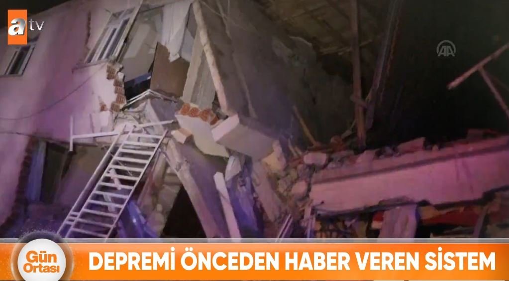 Depreme karşı erken uyarı sistemi