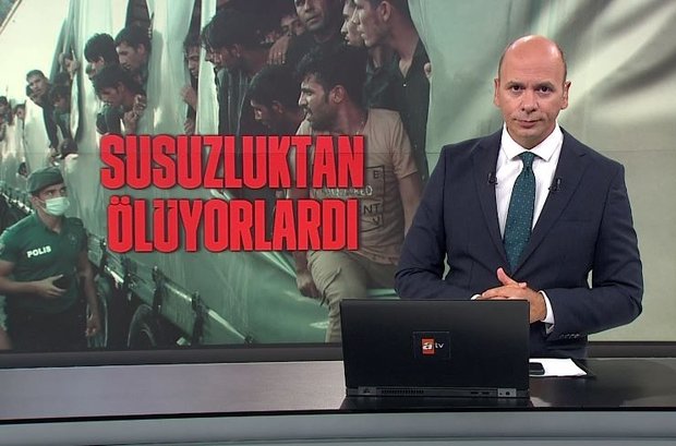 Tır dorsesinde 167 göçmen...
