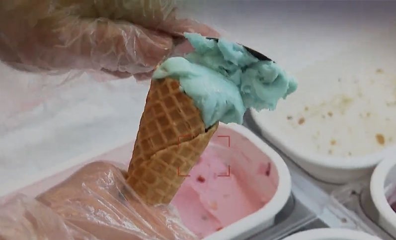 Renkli dondurmada gizli tehlike