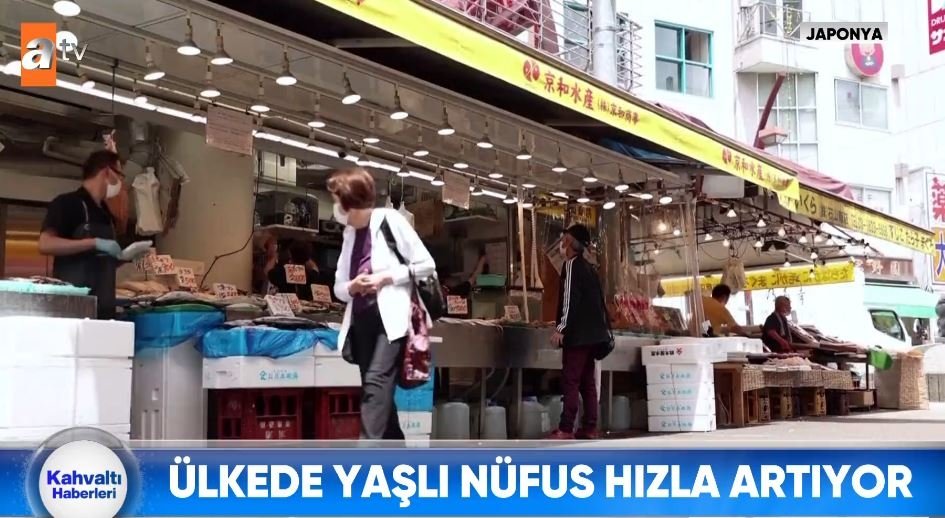 Japonya hızla yaşlanıyor