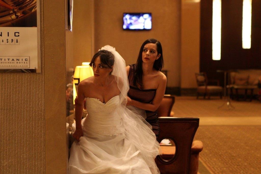 Denise Capezza Gelinlik Giydi