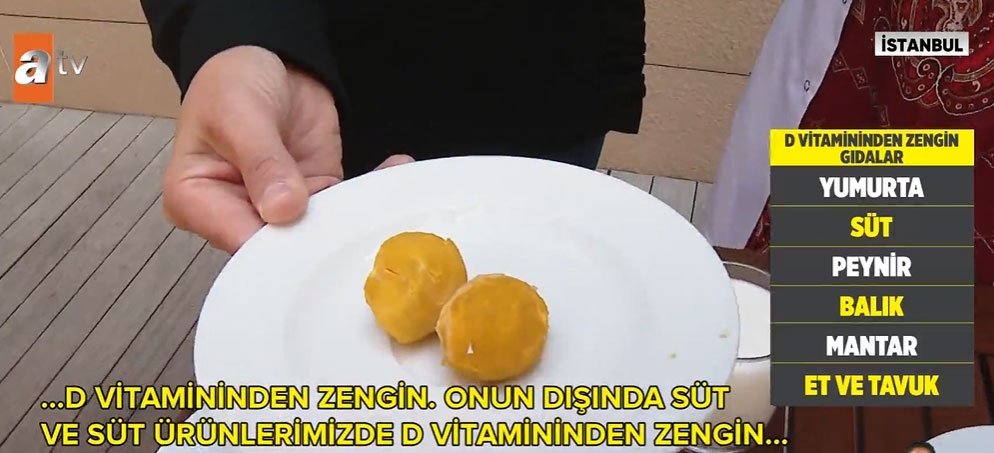 D vitamini hangi gıdalarda var?