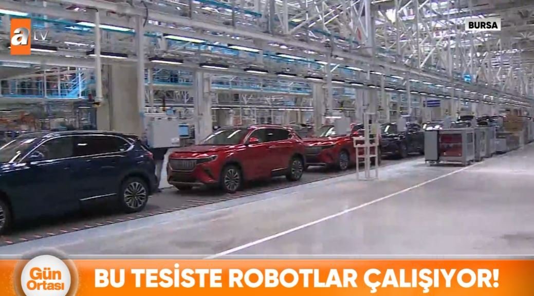 TOGG kapılarını atv Haber'e açtı!