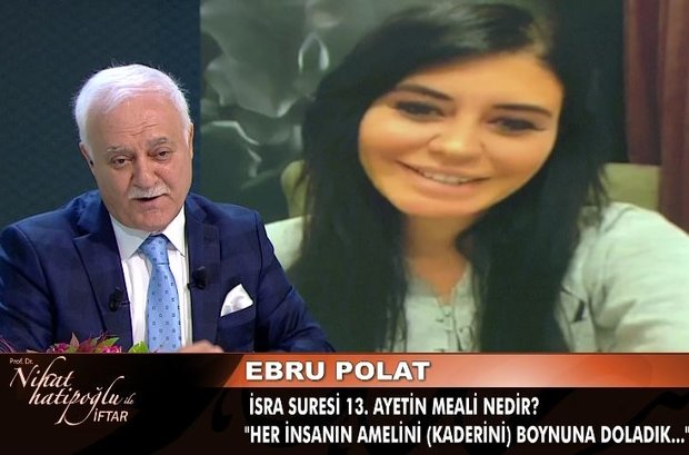 Prof. Dr. Nihat Hatipoğlu şarkıcı Ebru Polat'ın sorusuna ne yanıt verdi?