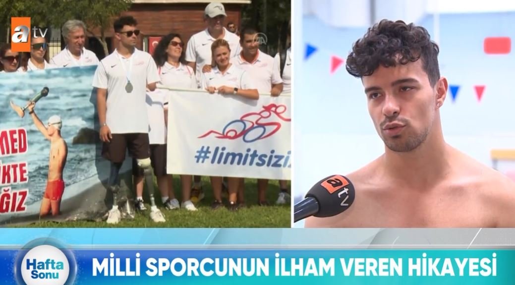 Milli sporcunun ilham veren hikayesi