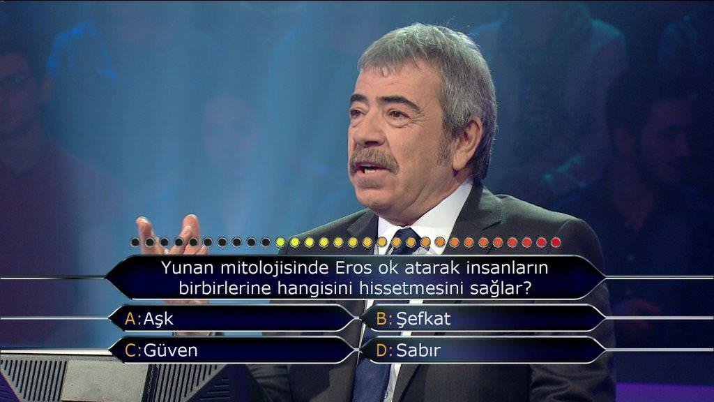 Milyoner'in 416. bölüm soruları