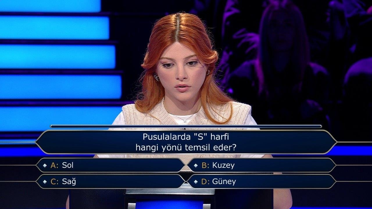 Milyoner son bölüm soruları... 