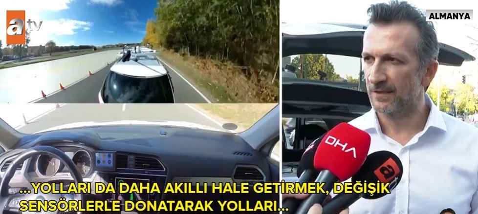 Sensörlü, otonom araç
