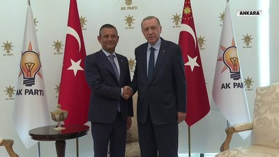 Erdoğan Özgür Özel’i kabul etti