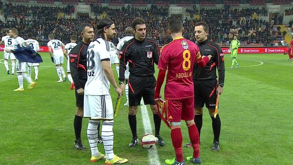 Kayserispor Fenerbahçe maçında galip çıkmadı!