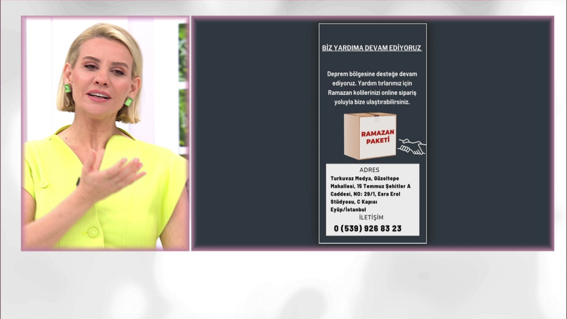 Yaraları birlikte sarıyoruz