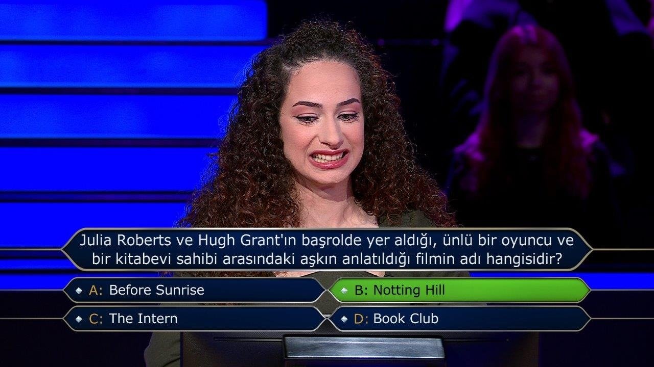 Milyoner son bölüm soruları... 