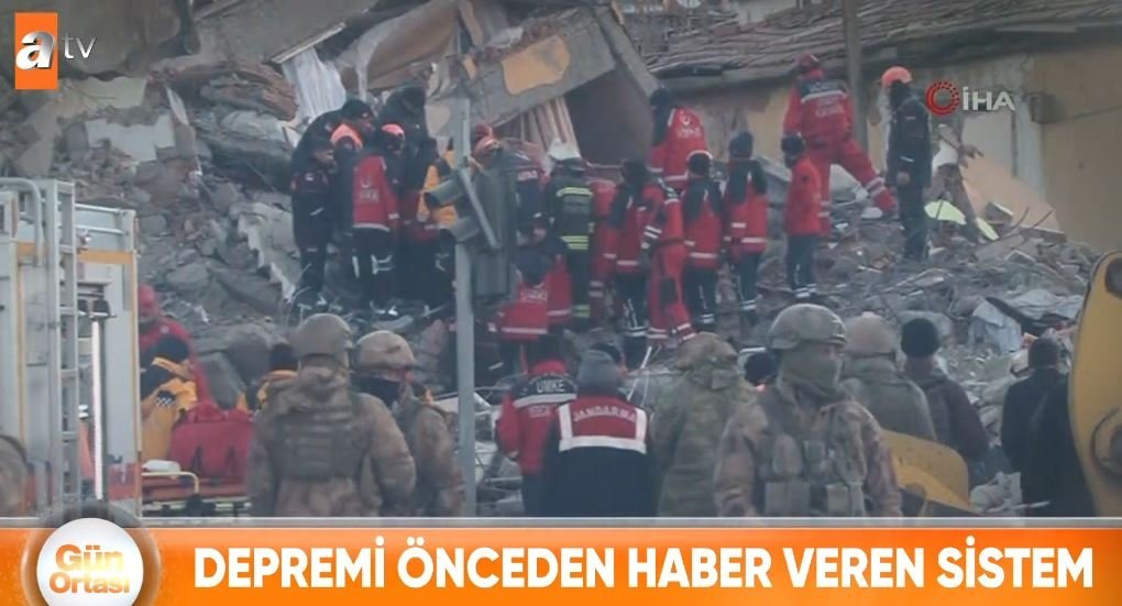 Depreme karşı erken uyarı sistemi