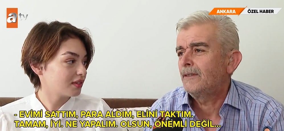 Rabia Birsen Göğercin'in babası atv Haber’de