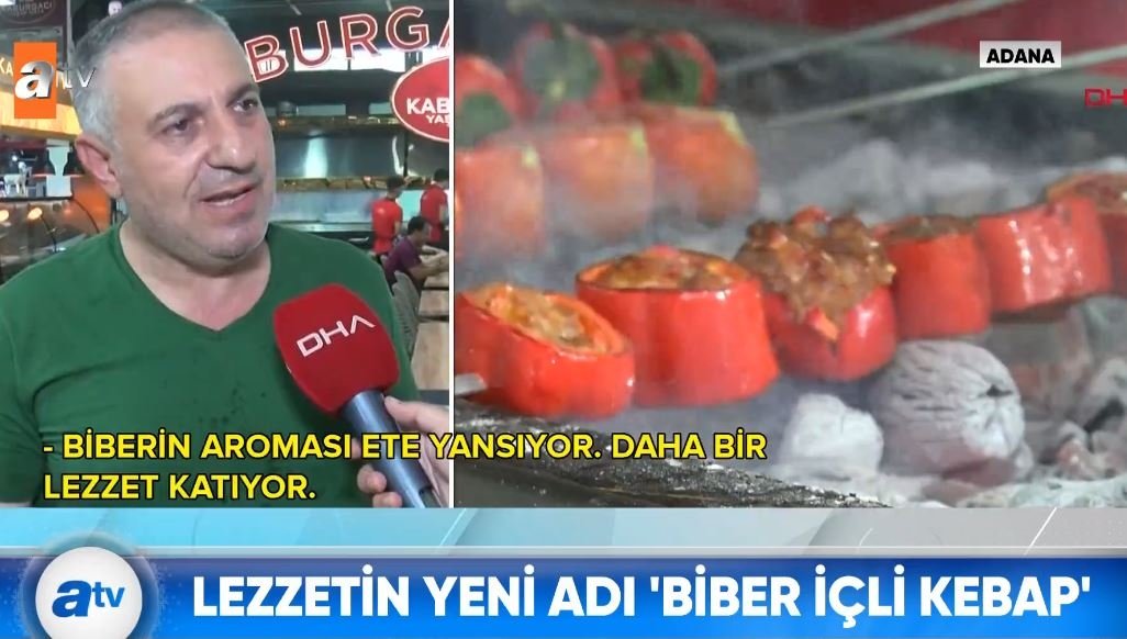 Lezzetin yeni adı ‘Biber içli kebap’