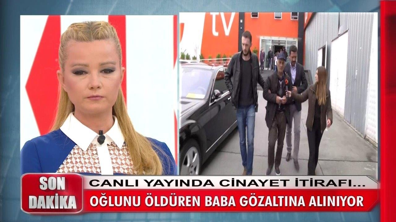 Cinayeti canlı yayında itiraf etmişti!