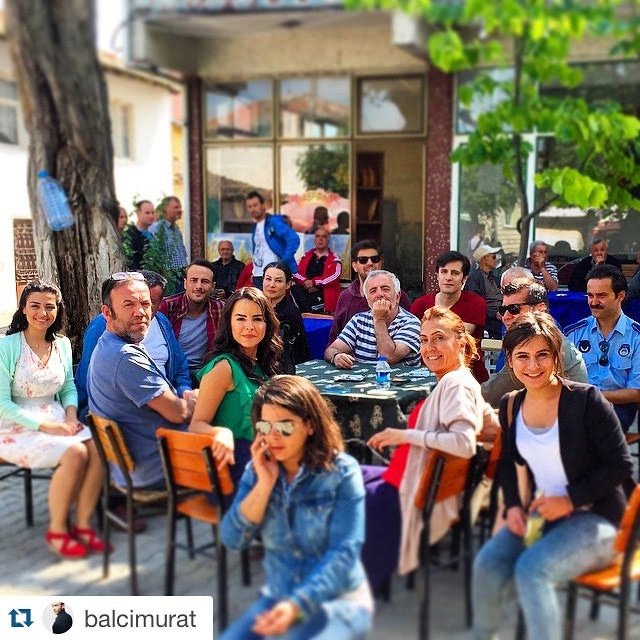 Günebakan dizisinin setinden kareler