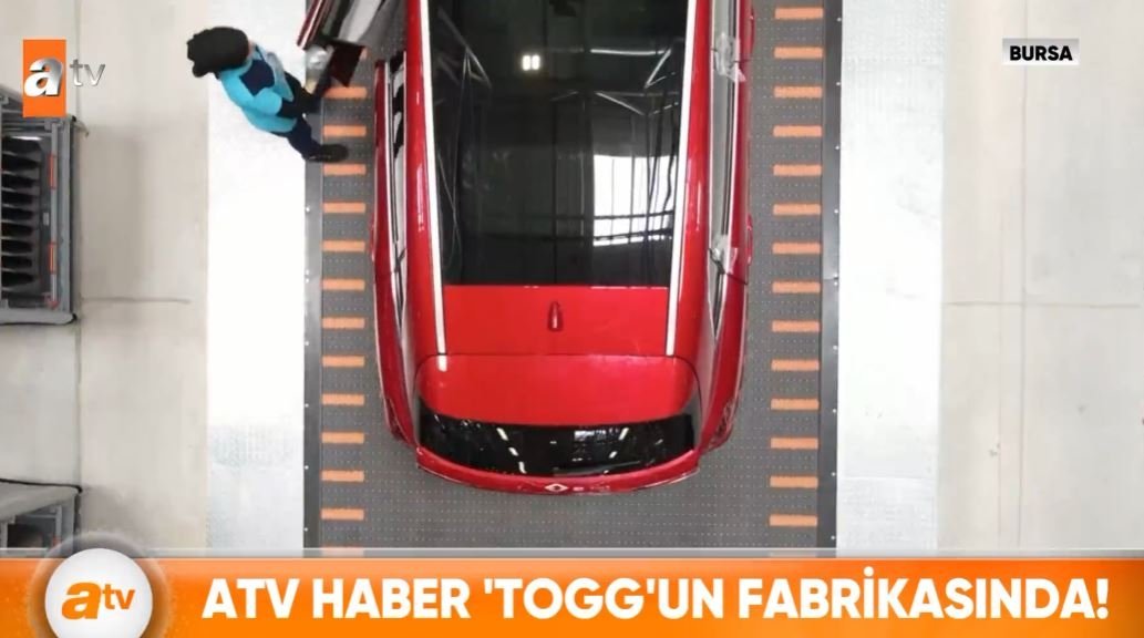 TOGG kapılarını atv Haber'e açtı!