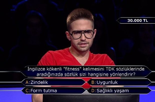 İngilizce kökenli "fitness" kelimesini TDK sözlüklerinde aradığınızda sözlük sizi hangisine yönlendirir?