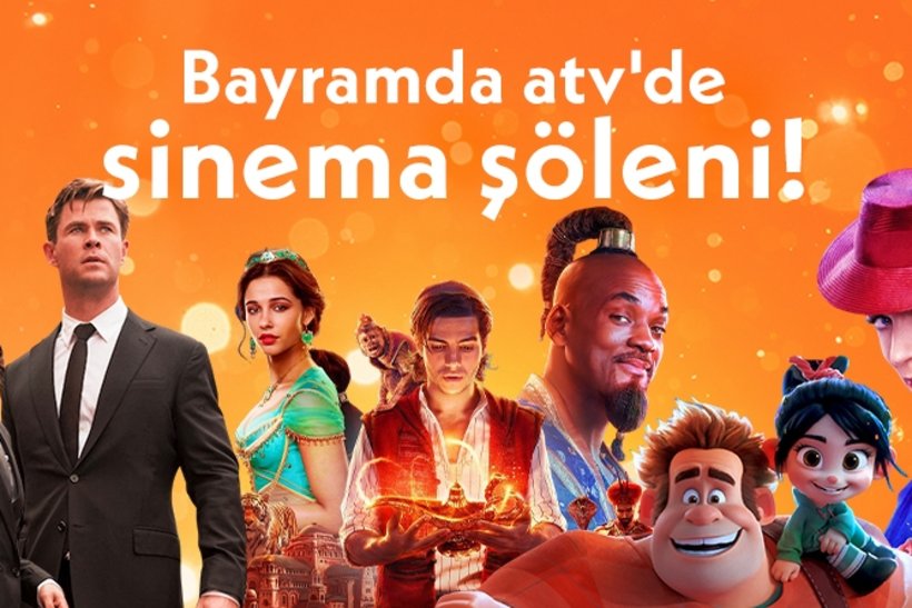 atv'de bu bayram sinema şöleni yaşanacak!