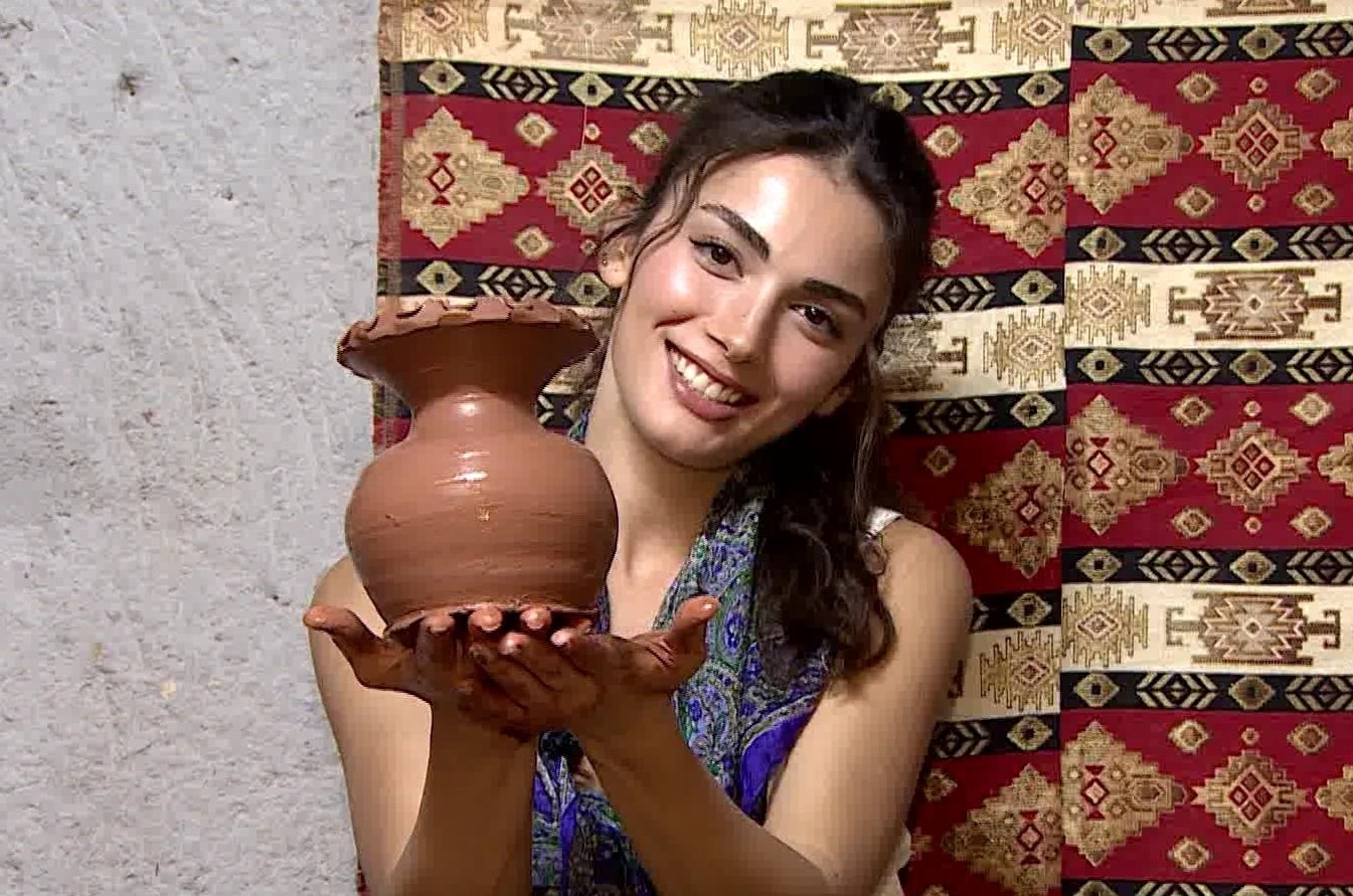 Özge Yağız'ın Kapadokya günleri! 