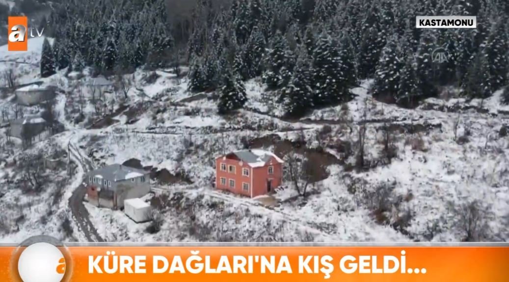 Küre Dağları’ndan muhteşem görüntüler