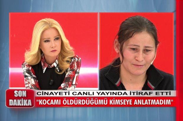 Alime Toprak, kocası Ali Toprak'ı öldürdüğünü Müge Anlı canlı yayınında itiraf etti!